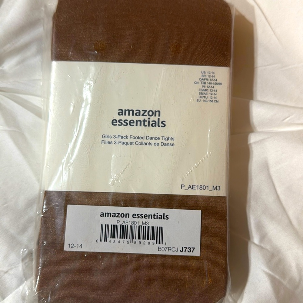 3 Pack Footed Dance Tights